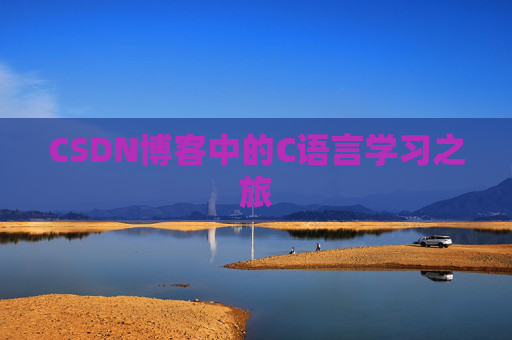 CSDN博客中的C语言学习之旅